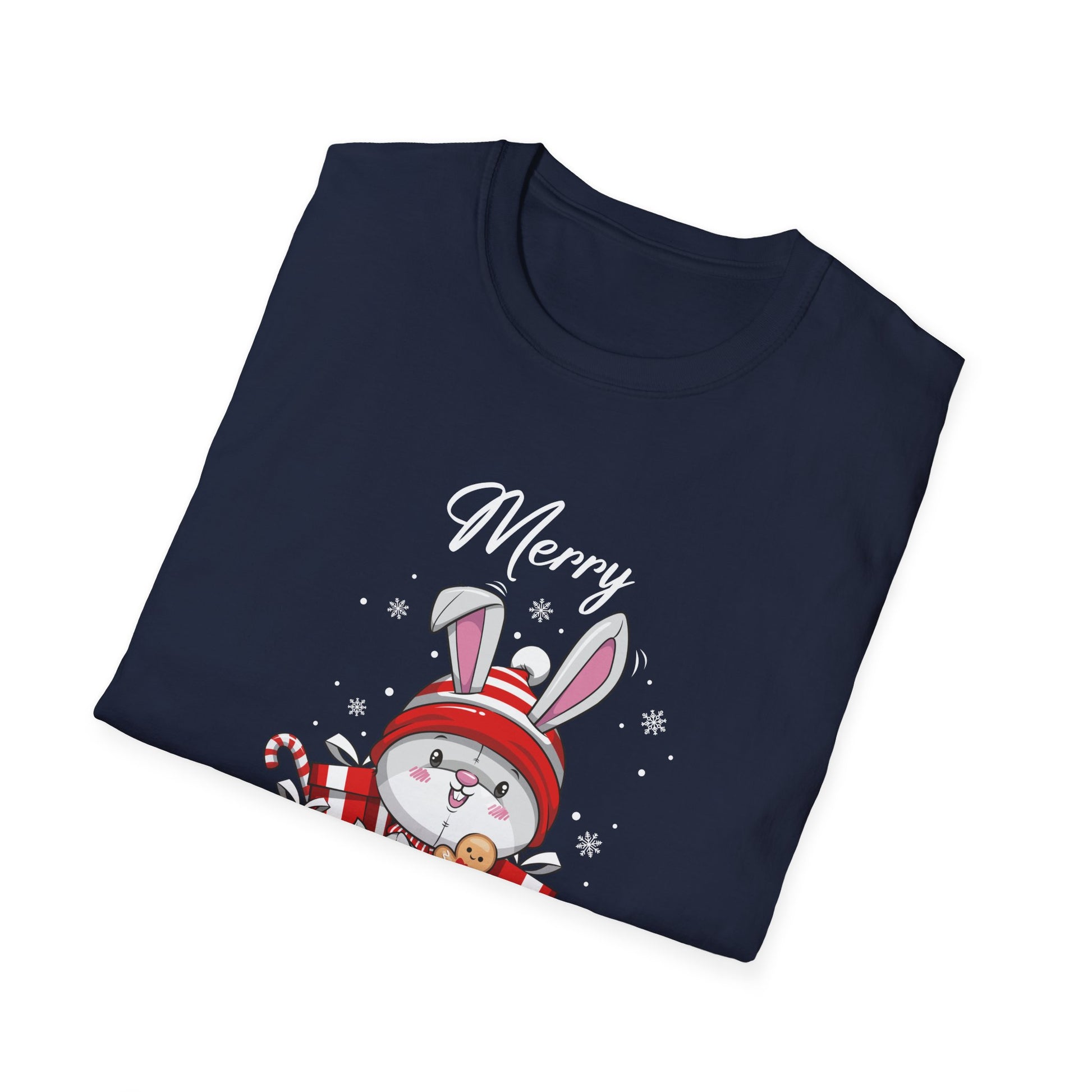 Christmas Bunny  Sweet Christmas Animals  Rabbit Unisex T-Shirt