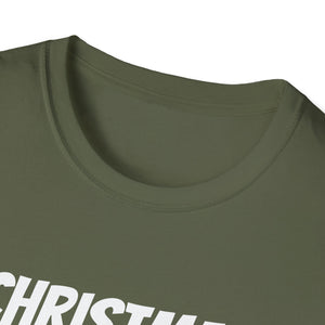 Christmas on the Farm T-Shirt — Holiday Barn & Snowman Farmhouse Tee