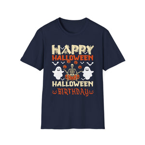 Happy Halloween Birthday kids Yes Its My Birthday Halloween TeeUnisex Softstyle T-Shirt