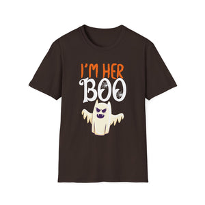 I'M Her Boo - Halloween Costume - Halloween Tee Unisex Softstyle T-Shirt