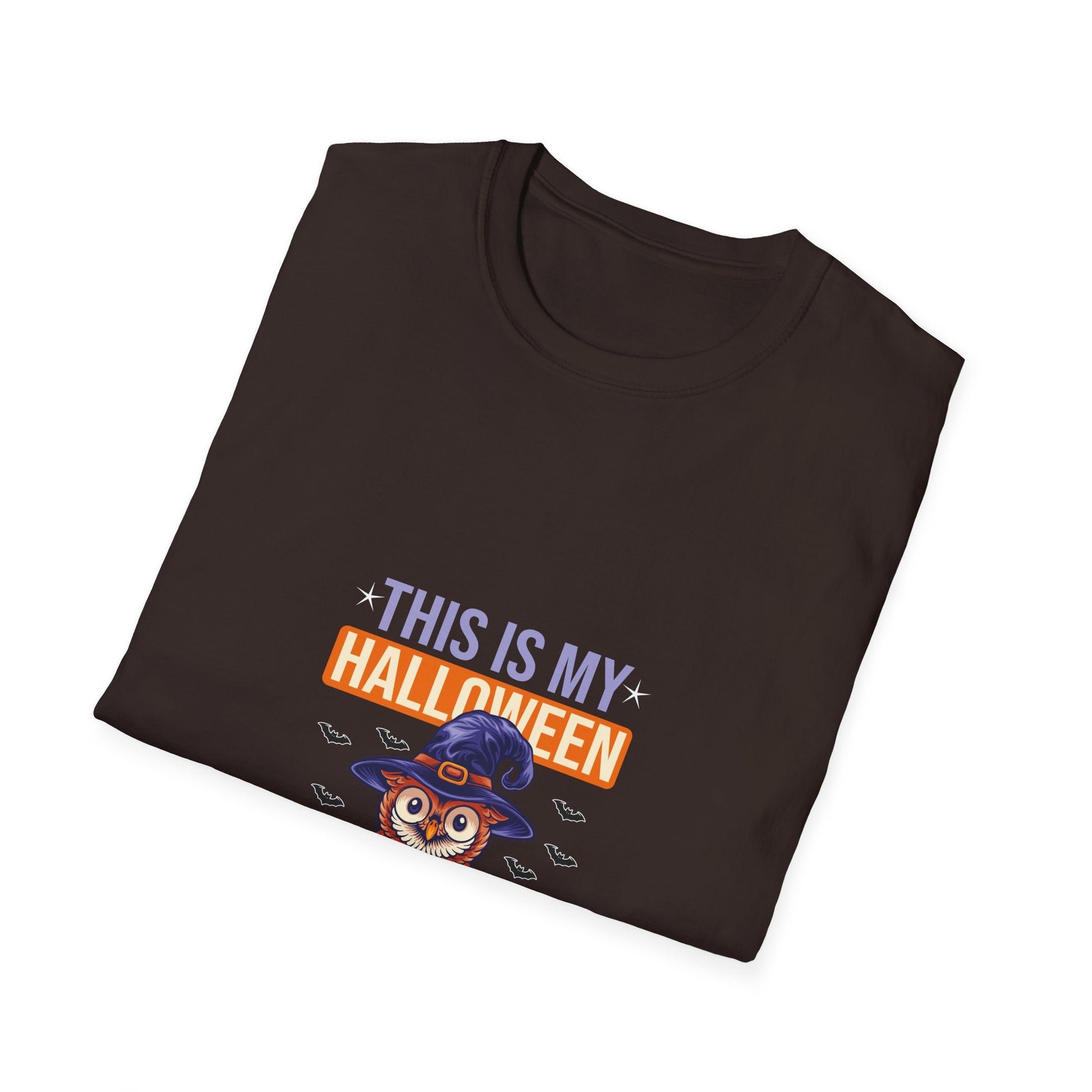 Halloween Owl T-Shirt – "This Is My Halloween Costume" Cute Witch Hat Tee