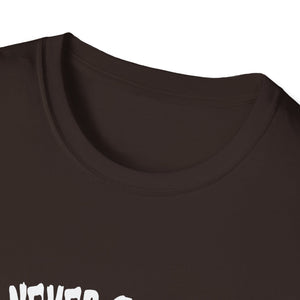 It's Never Too Early For Halloween Goth Halloween T-ee Unisex Softstyle T-Shirt