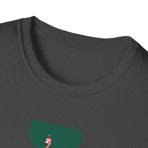 Flamingo Tie Graphic T-Shirt — Tropical Novelty Tee for Casual & Vacation Wear