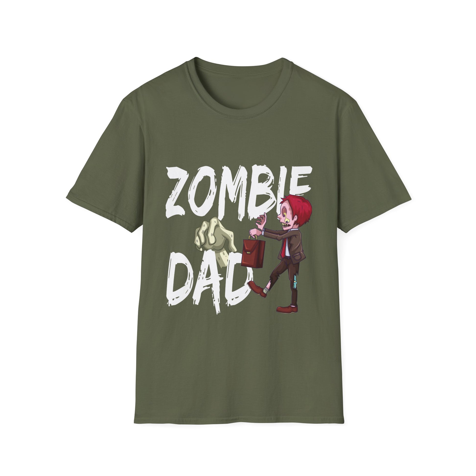 Zombie Dad T-Shirt — Funny Halloween Dad Tee