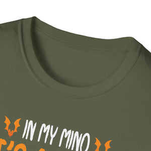 In my mind, it's always Halloween, Halloween Fun Halloween TeeUnisex Softstyle T-Shirt