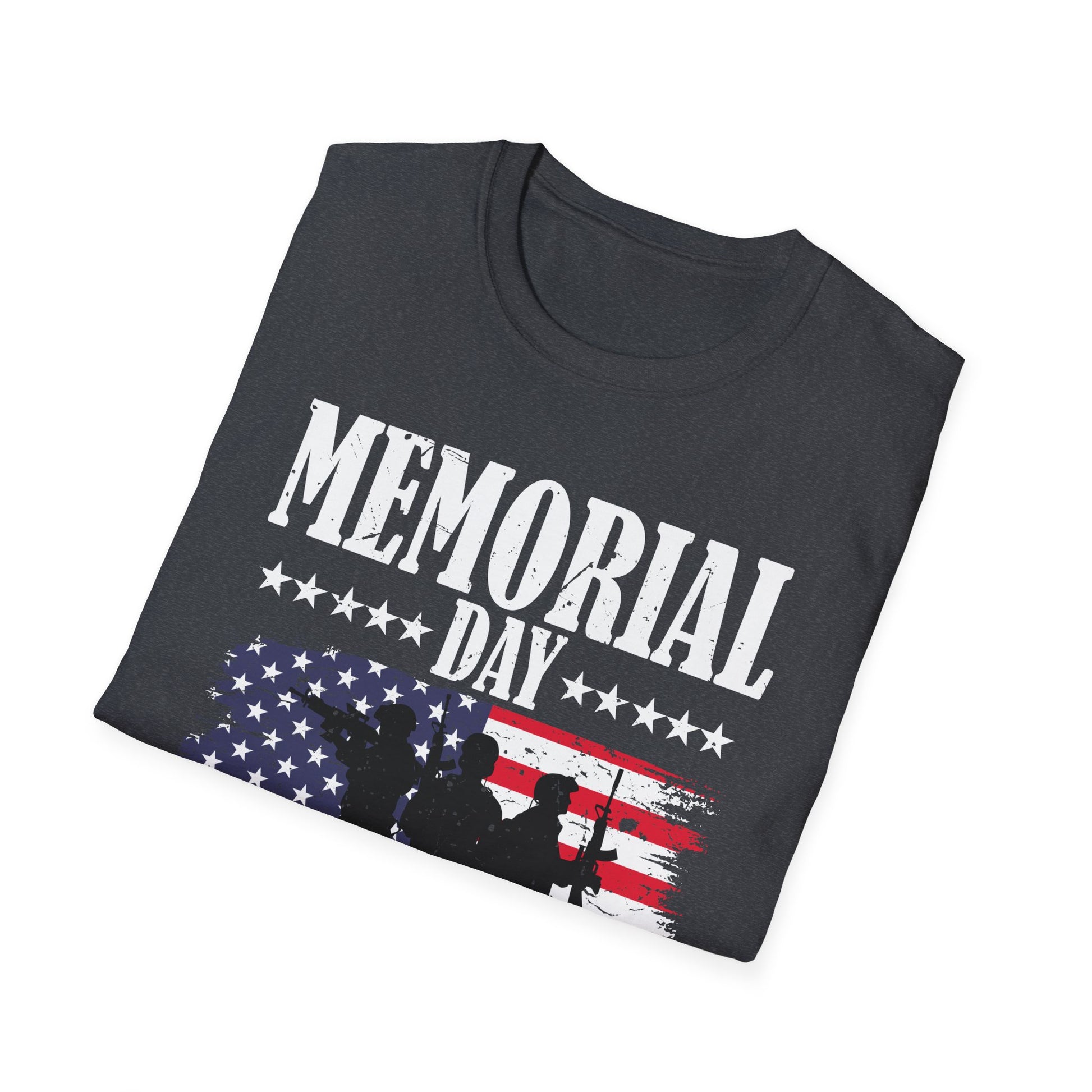 Memorial Day USA Flag Remember Honor Patriot Men Women Kids Unisex T-Shirt