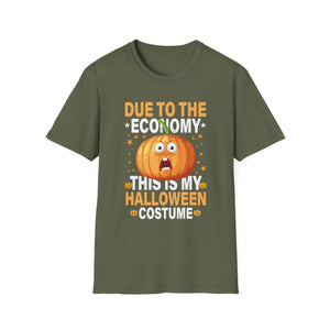 Due To Inflation This Is My Halloween Costume Cute Halloween Tee Unisex Softstyle T-Shirt