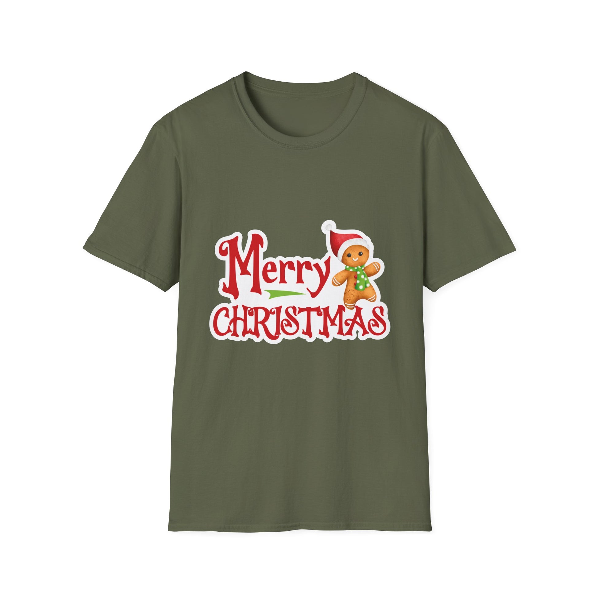Merry Christmas Gingerbread Man Winter Xmas Christmas Unisex T-Shirt