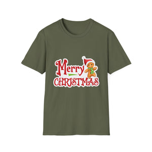 Merry Christmas Gingerbread Man Winter Xmas Christmas Unisex T-Shirt