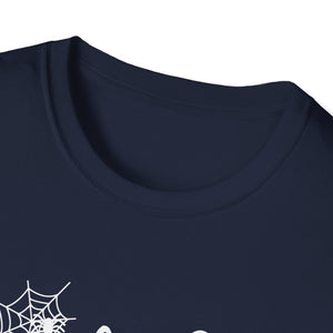 Creep It Real Skateboarding Ghost Halloween T-Shirt