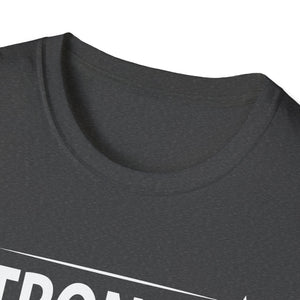 Stronger Than The Storm Motivational Inspirational Positive Unisex T-Shirt