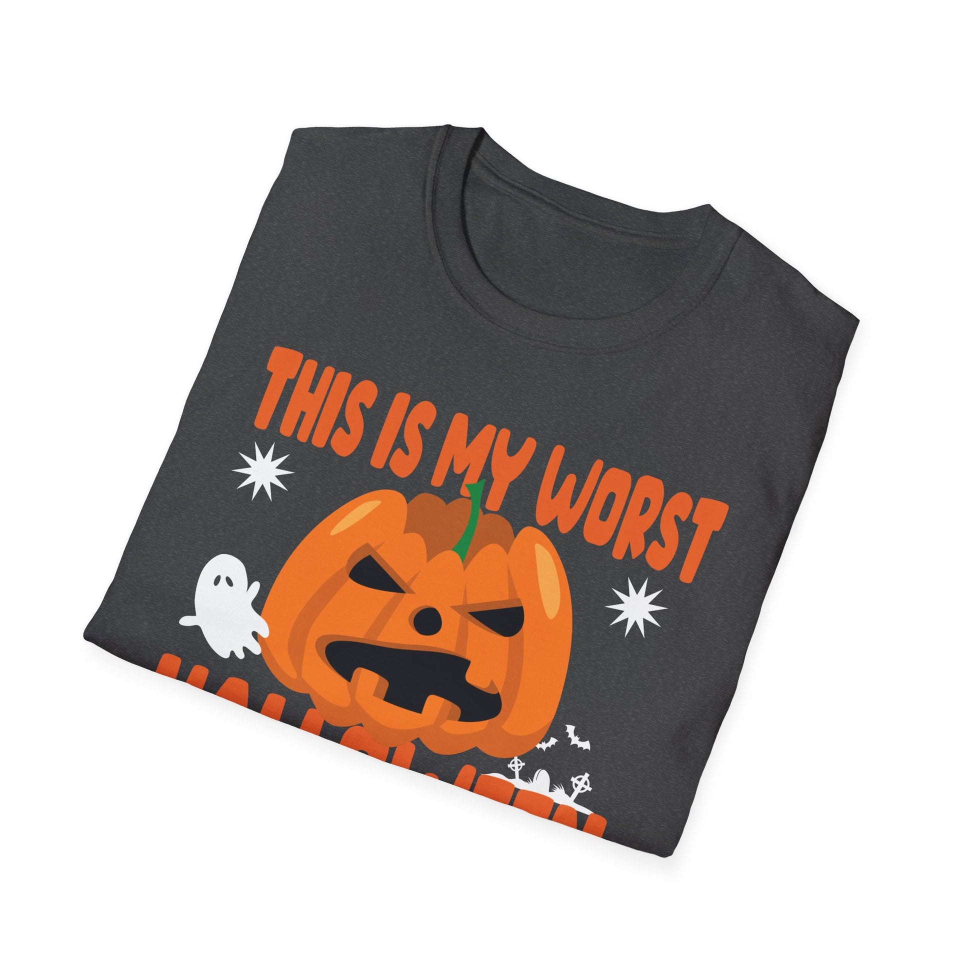 Halloween T-Shirt — "This Is My Worst Halloween Costume Ever" Funny Pumpkin Tee