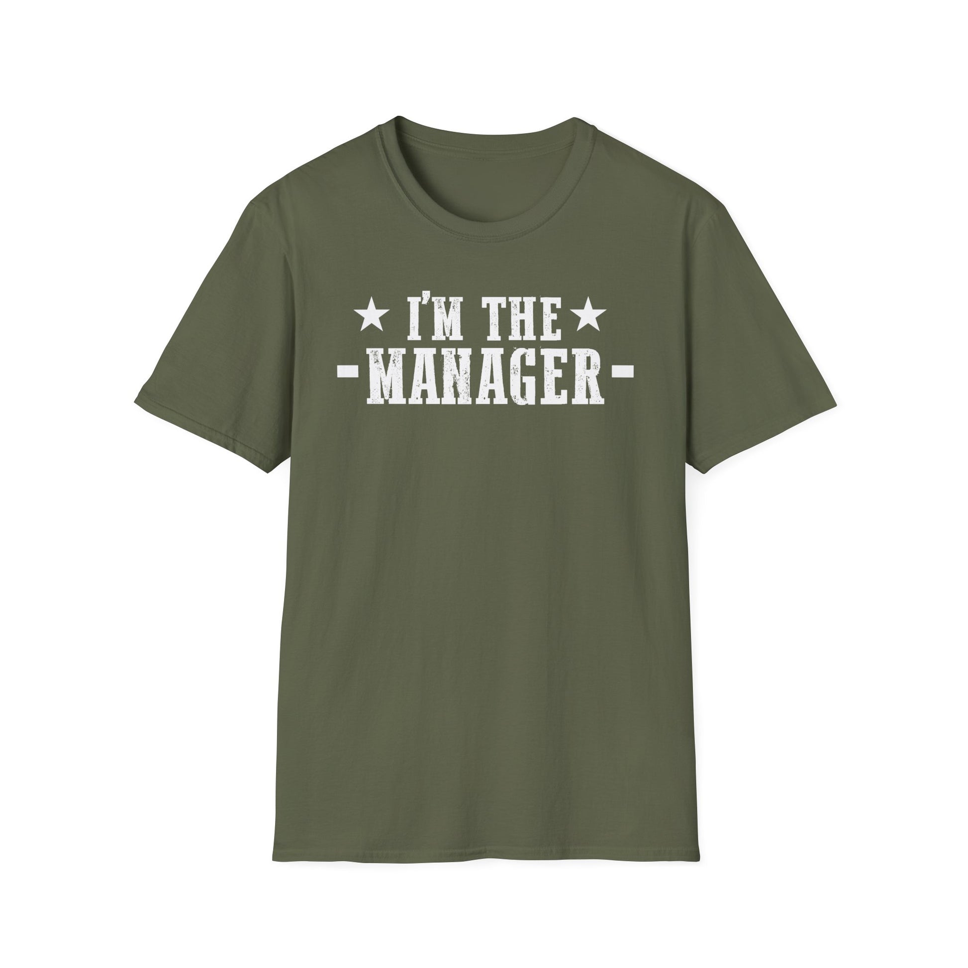Manager T-Shirt – "I’m The Manager" Funny Work Boss Tee