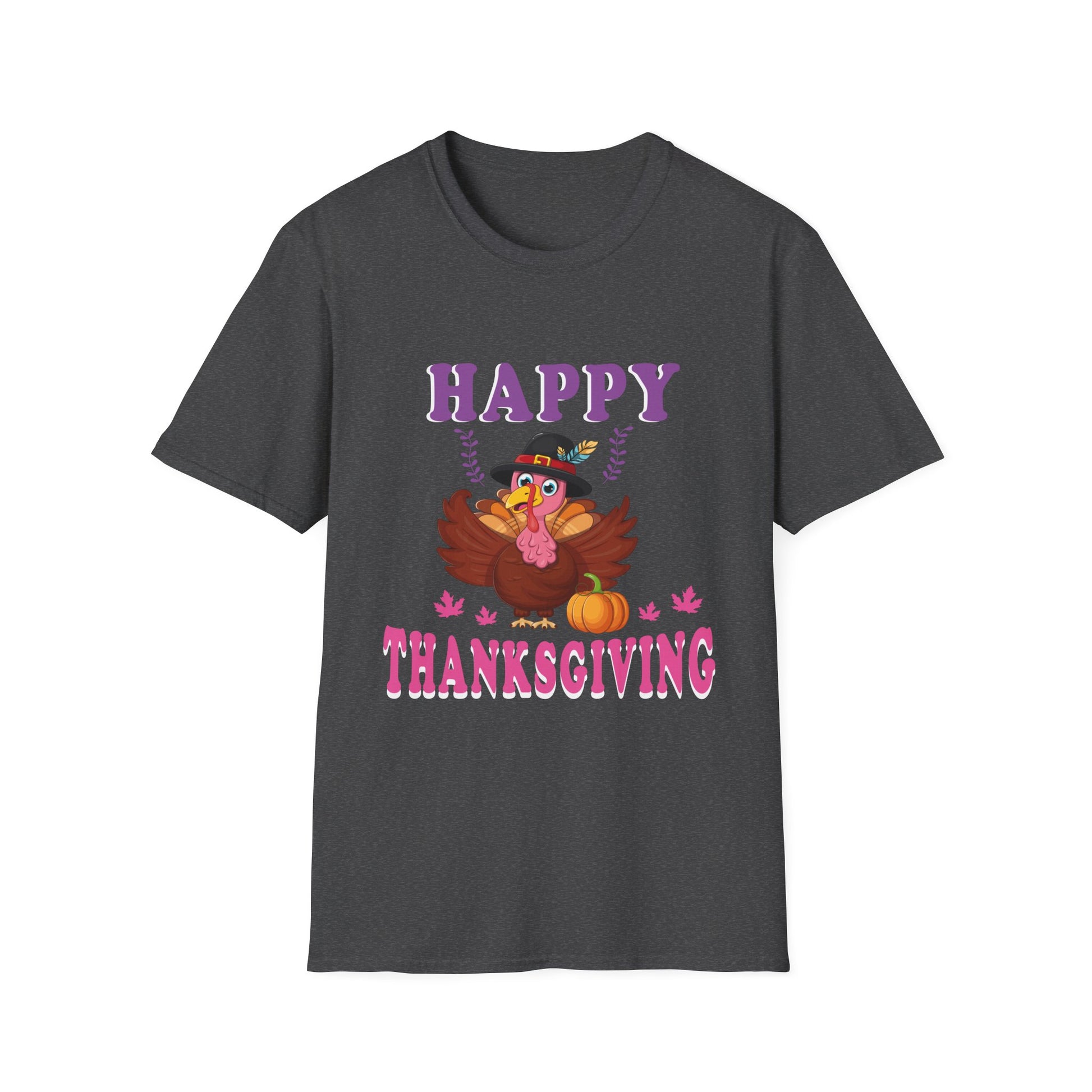 Female Turkey Happy Thanksgiving  Unisex T-Shirt