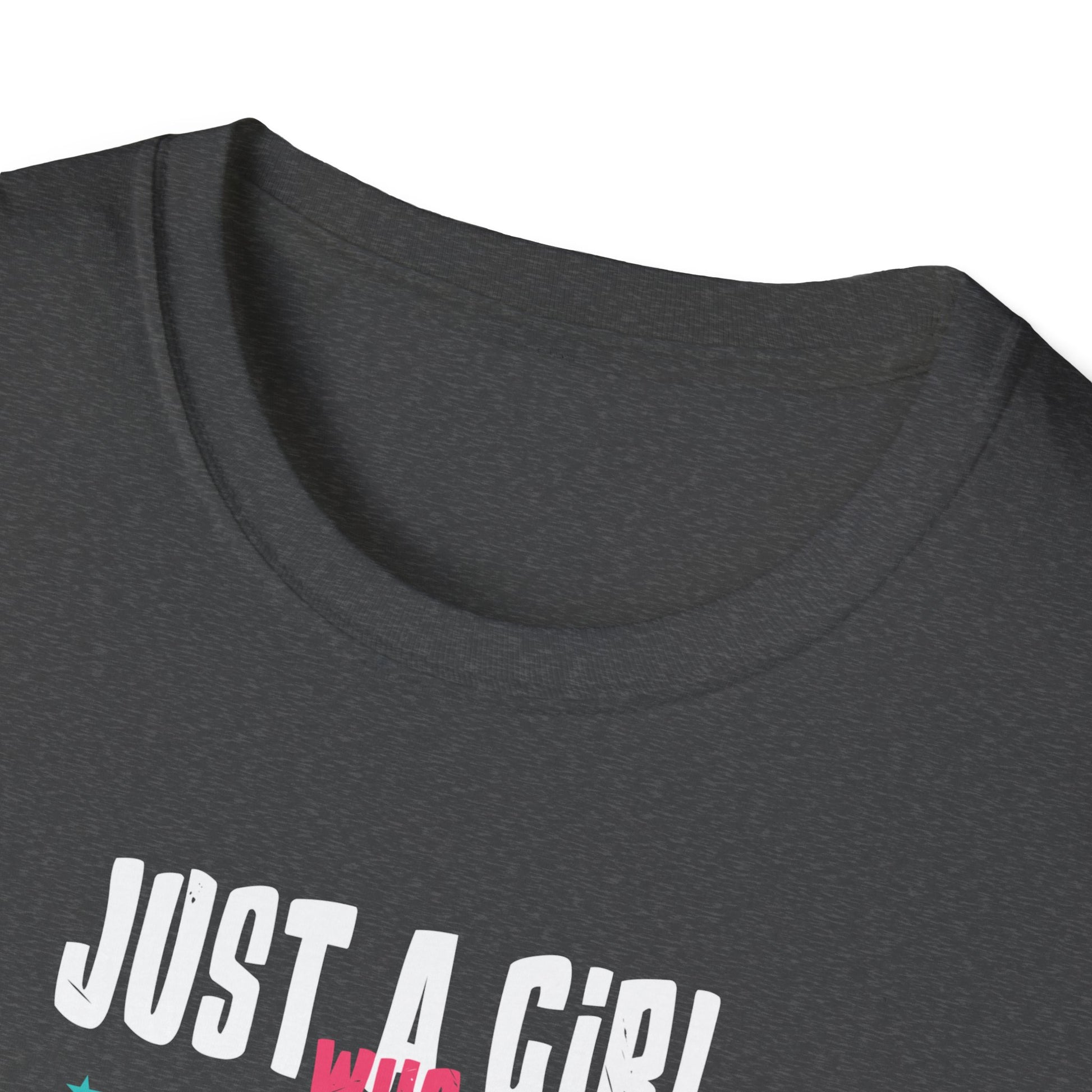 Just A Girl Who Loves Anime And K-Pop African American Afro Unisex T-Shirt