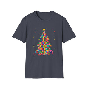 Autism Christmas Tree Autism Christmas Unisex T-Shirt