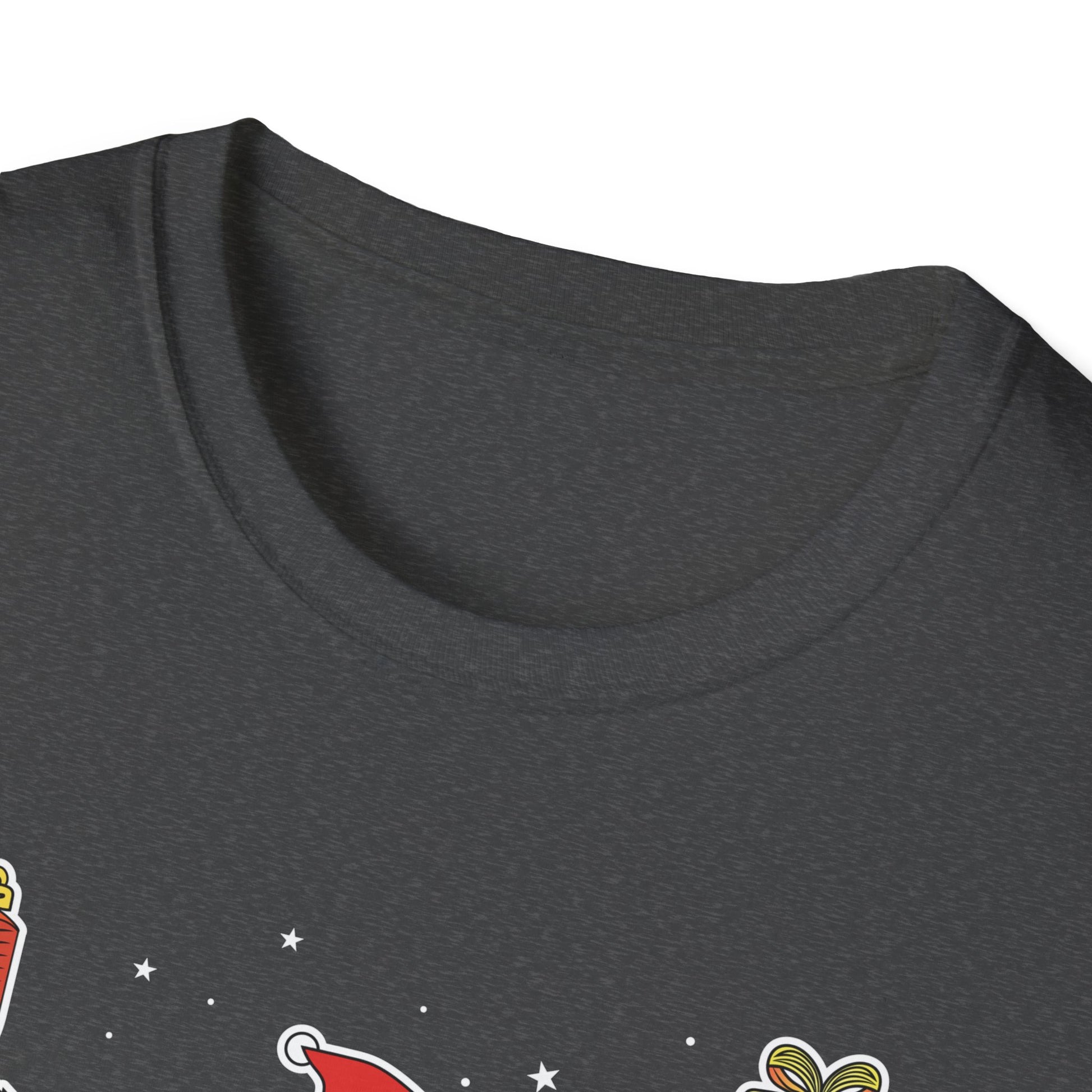 Funny Christmas Pajama Gangsta Wrapper Christmas Unisex Softstyle T-Shirt