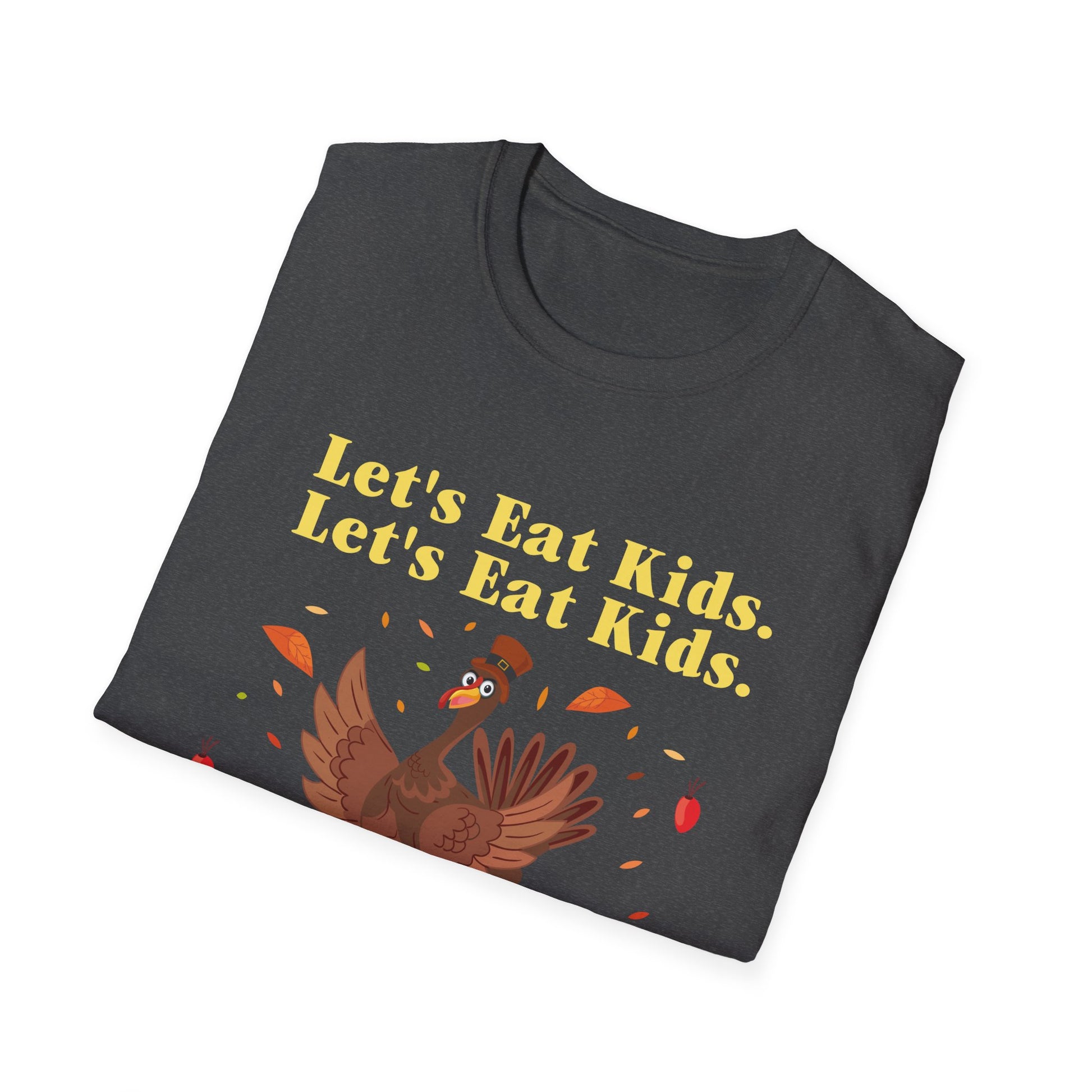 Funny Punctuation "Let's Eat Kids" Humor Tee  Unisex T-Shirt
