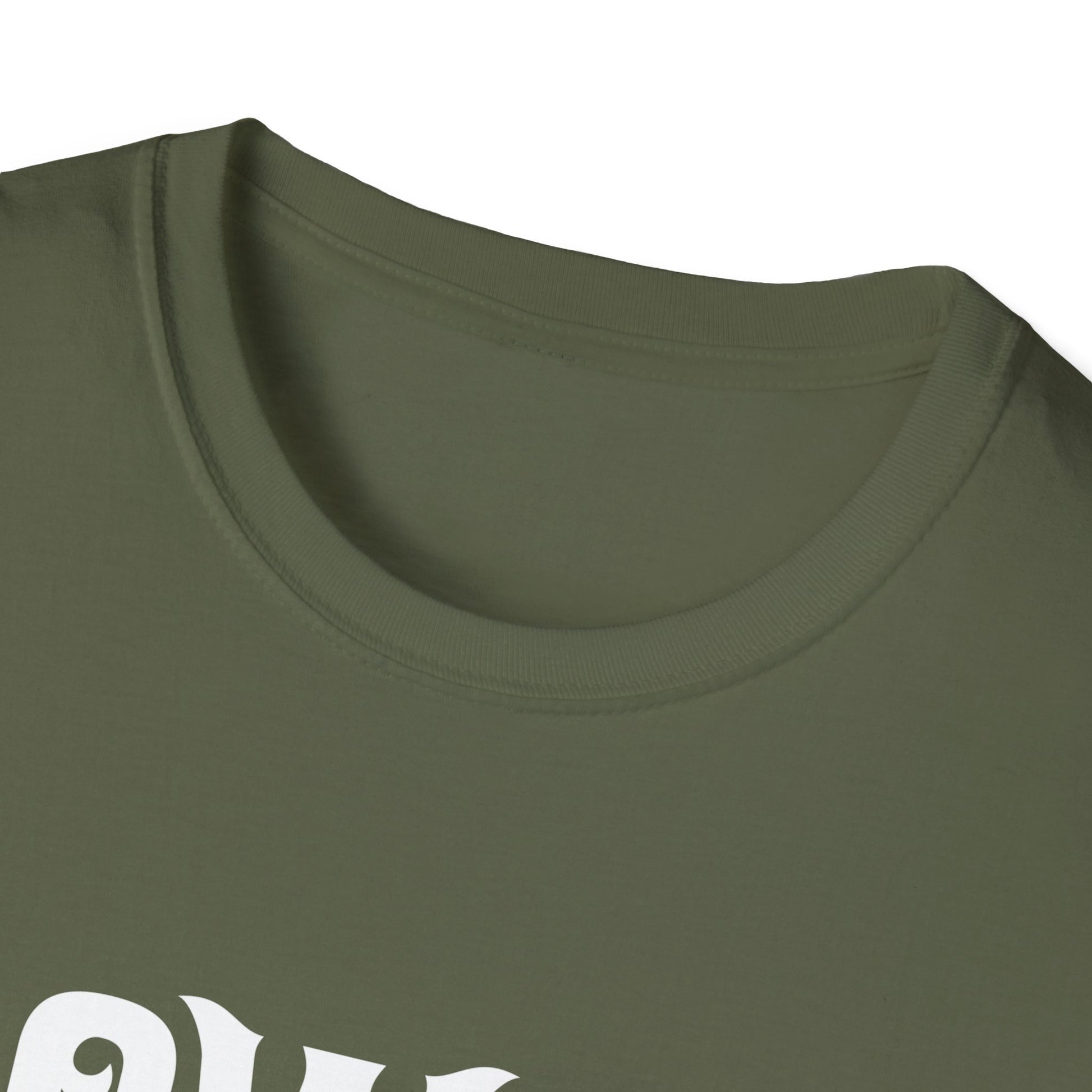 T-Shirt — "Power Bottoms for Jesus" Cross Graphic Religious Tee