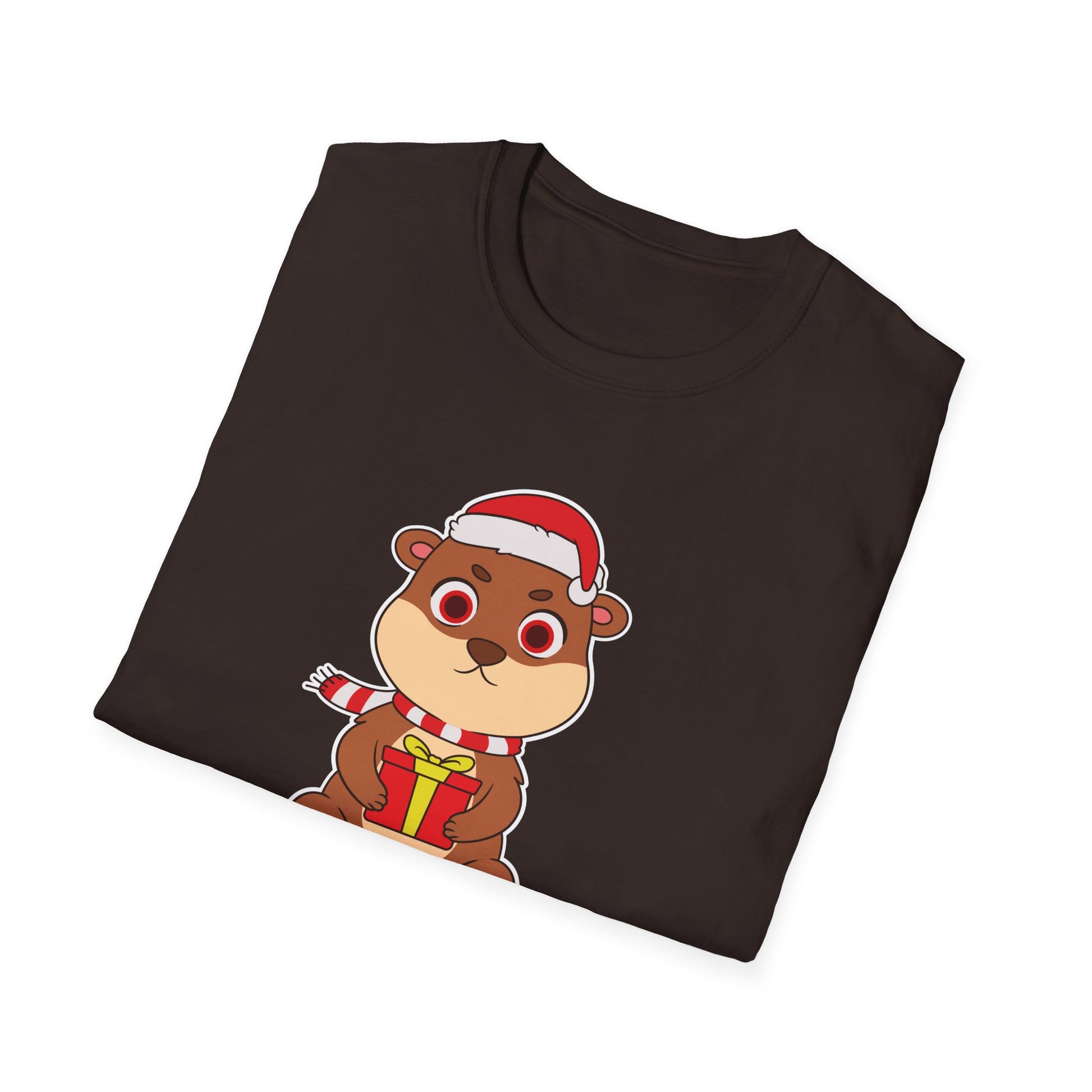 Beaver Christmas Cutie Beaver Christmas T-Shirt Unisex T-Shirt