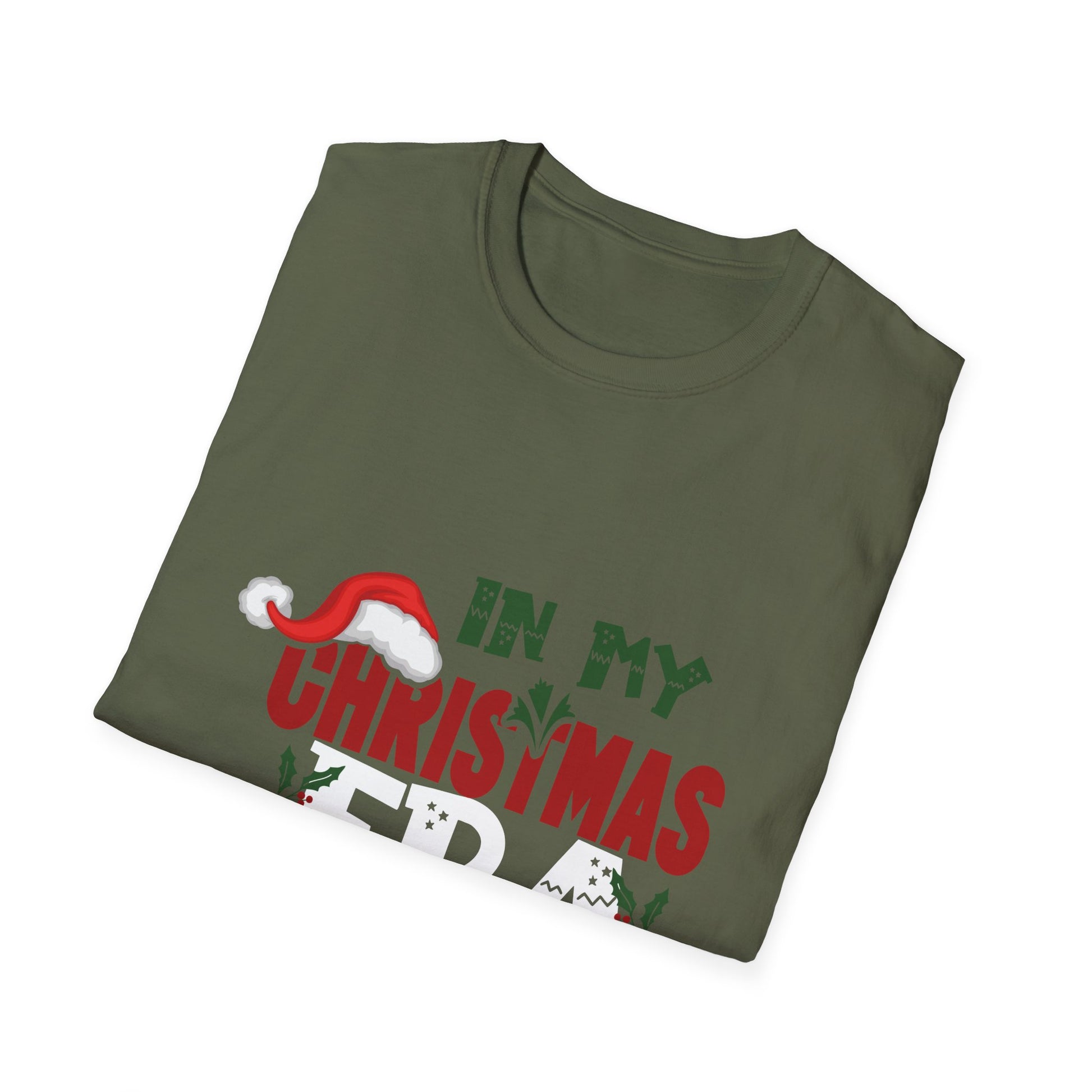 In My Christmas Era Cute Groovy Christmas Holiday Xmas Unisex T-Shirt