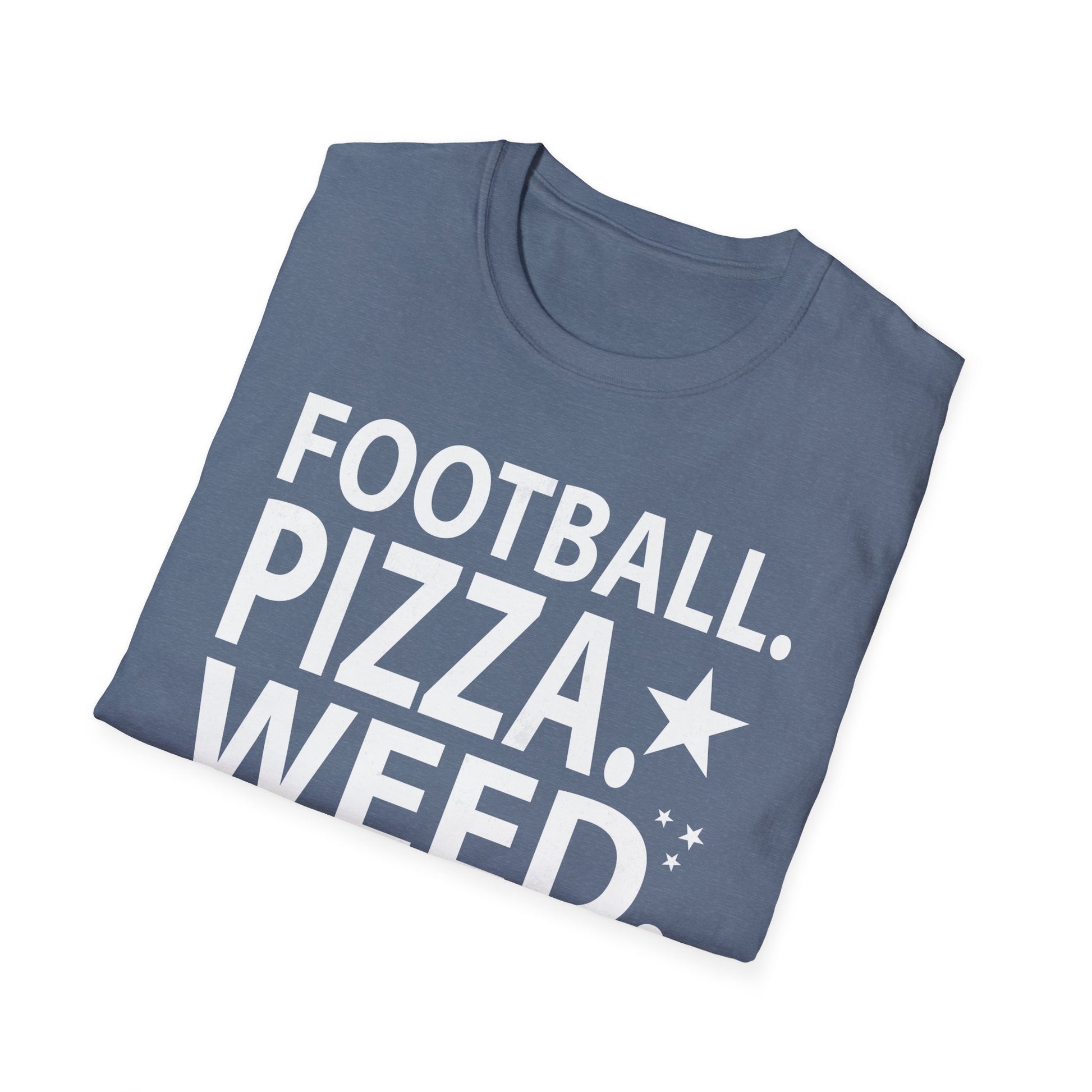 Football Pizza Weed Unisex Shirt