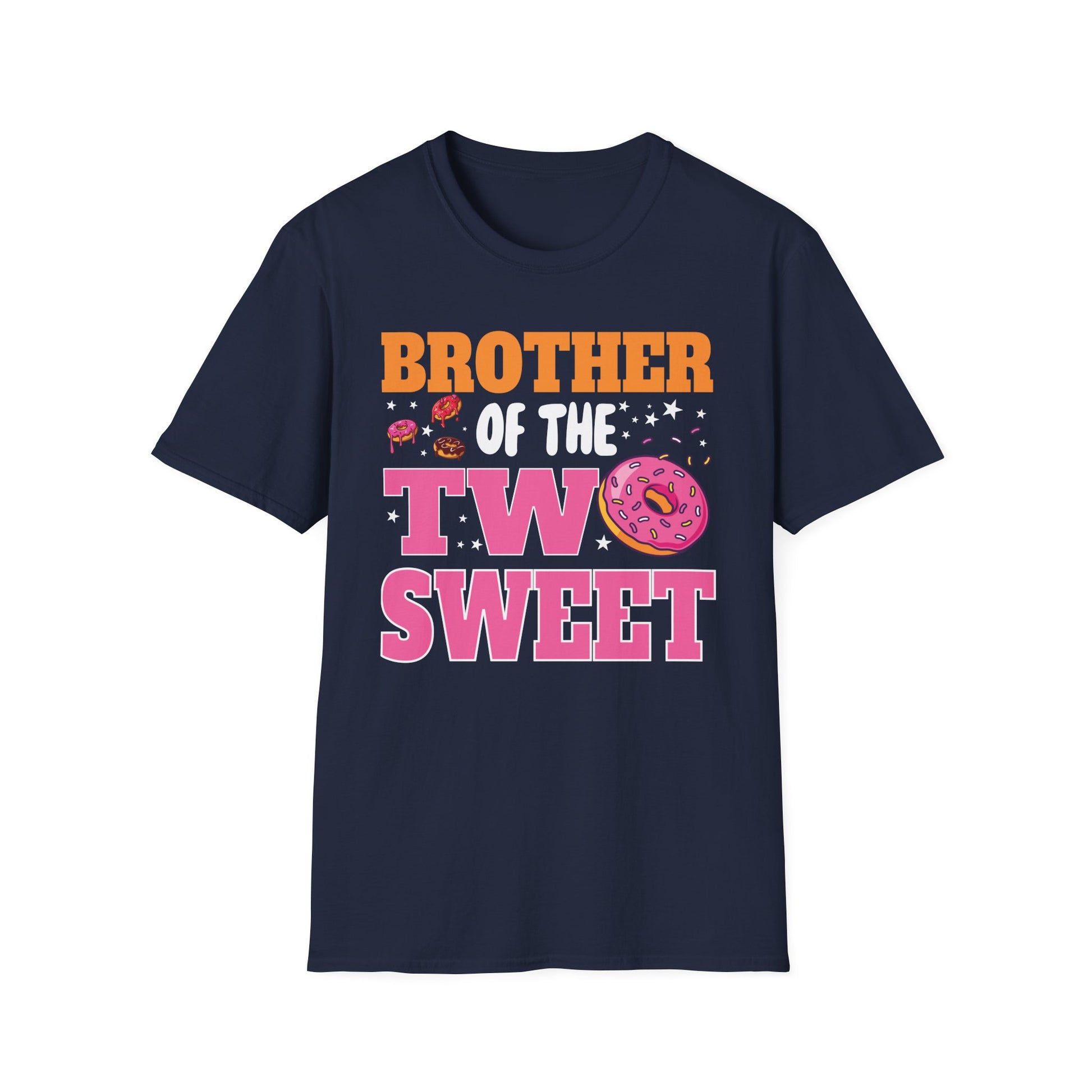 Brother of the Two Sweet Birthday T-Shirt – Donut 2nd Birthday Tee