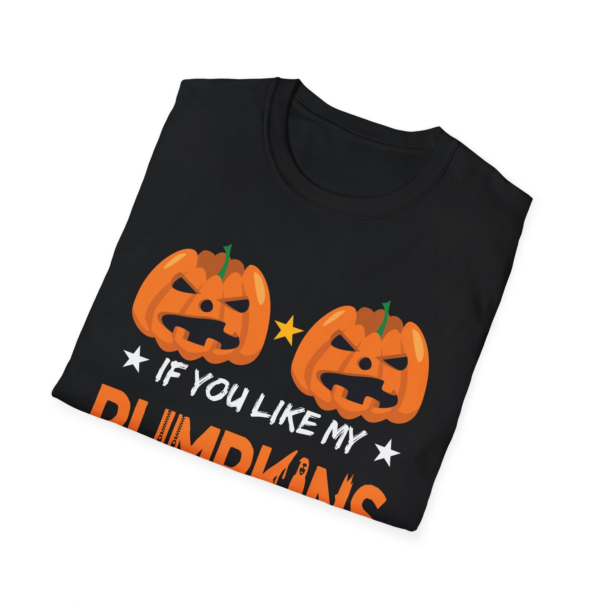 Pumpkin Pie Halloween T-Shirt — "If You Like My Pumpkins You Should See My Pie"