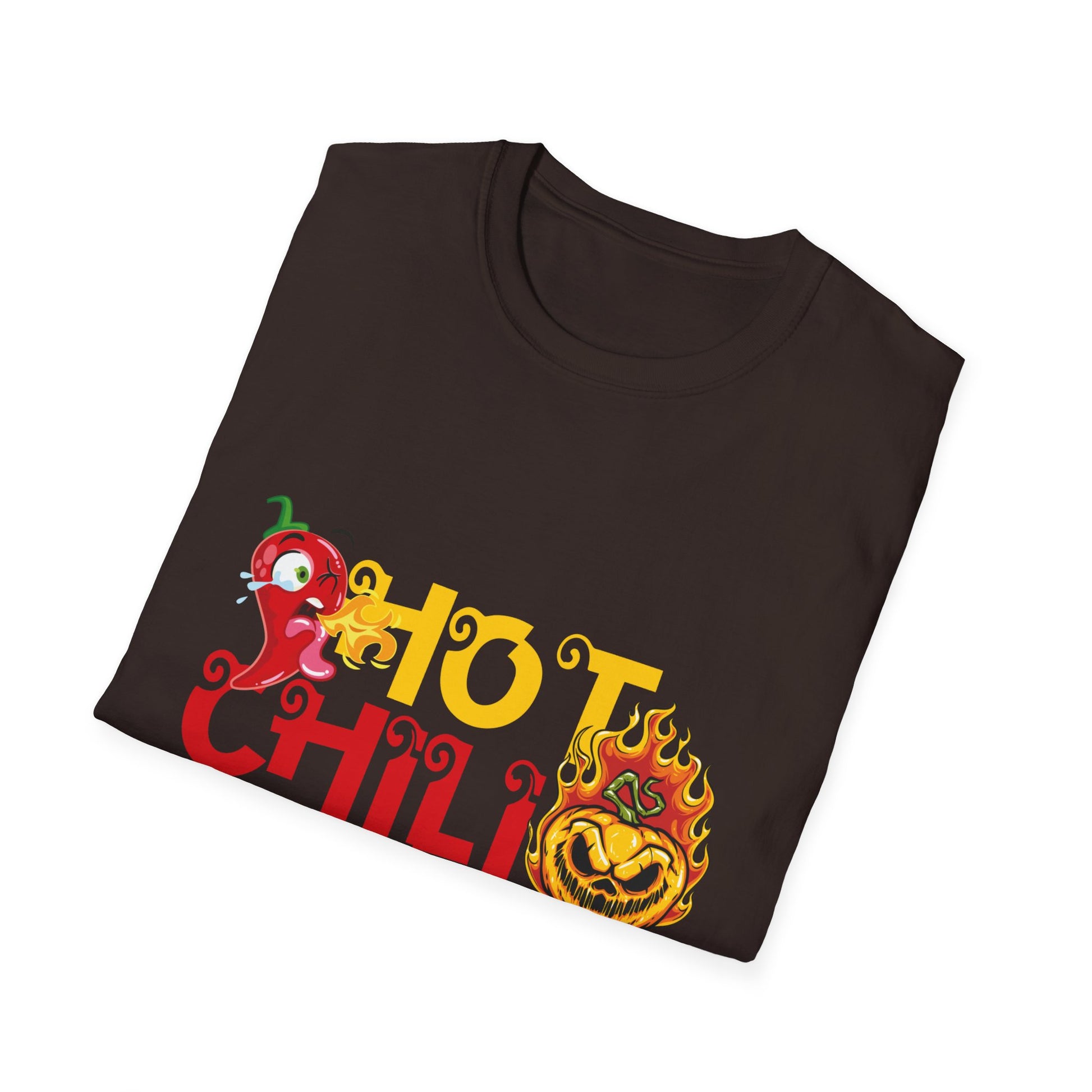 hot chili powder halloween costume matching halloween TeeUnisex Softstyle T-Shirt