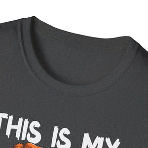 This Is My Halloween Shirt T-Shirt — Cute Ghost Pumpkin Beanie Coffee Tee