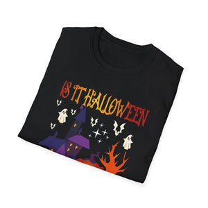 Is It Halloween Yet Halfway to Halloween Tee Unisex Softstyle T-Shirt