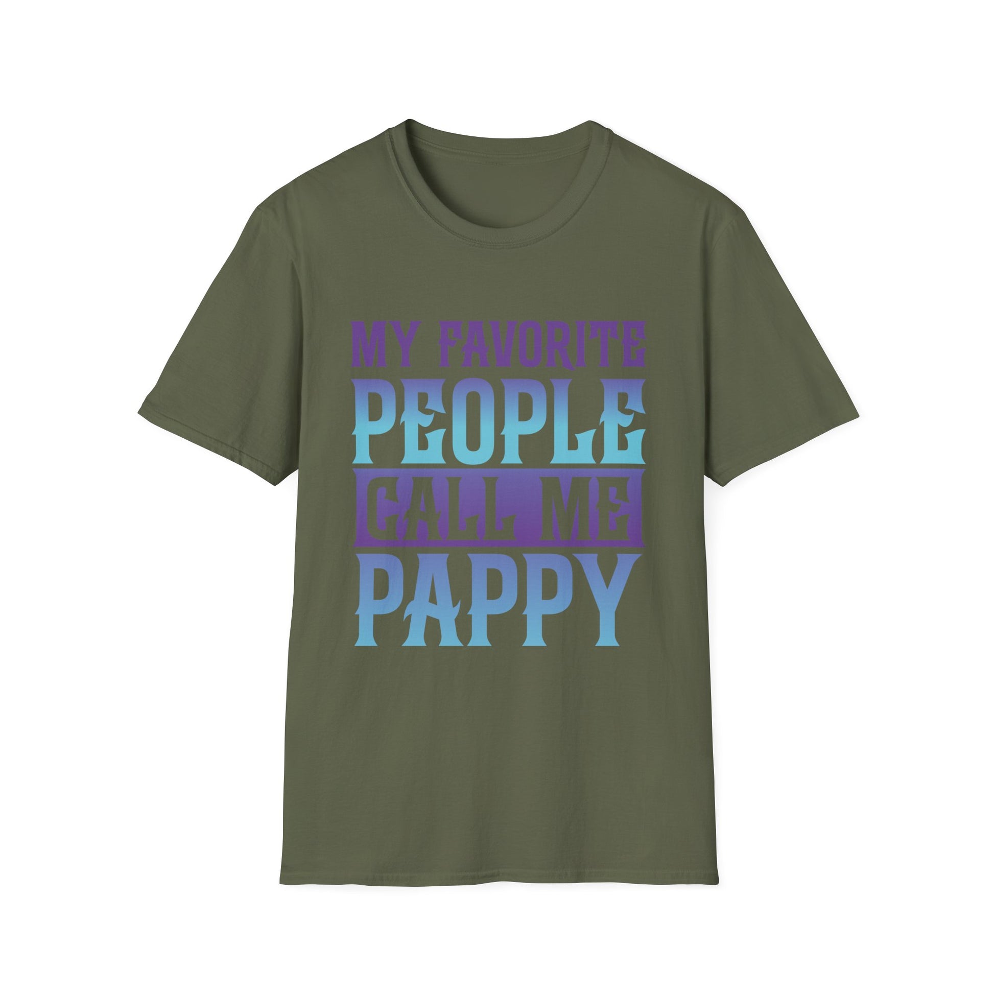 My Favorite People Call Me Pappy Shirt Funny Christmas Gift T-Shirt