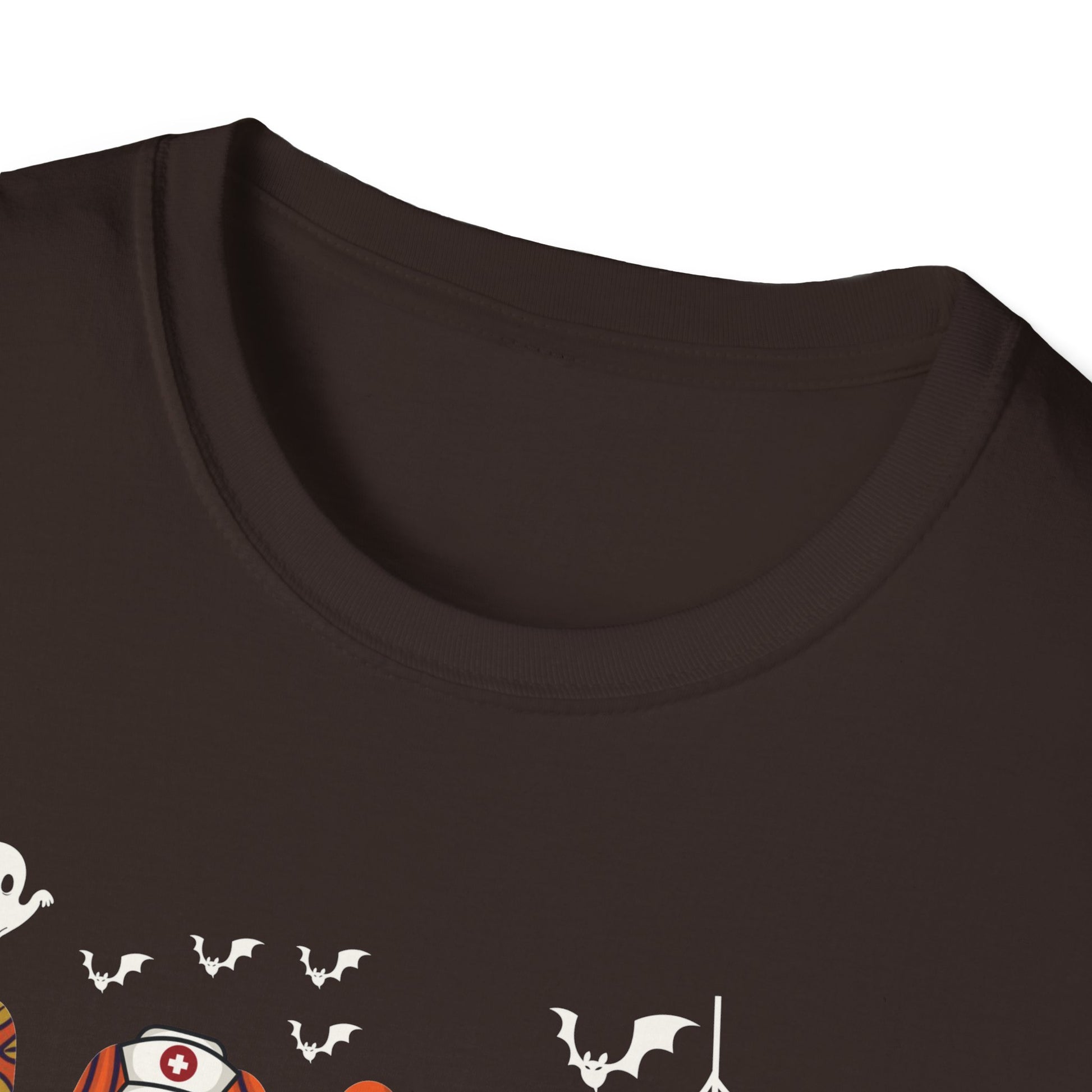 Halloween Spooky Moose T-Shirt — Cute Ghost & Pumpkin Costume Graphic Tee
