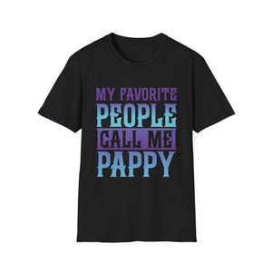 My Favorite People Call Me Pappy Shirt Funny Christmas Gift T-Shirt