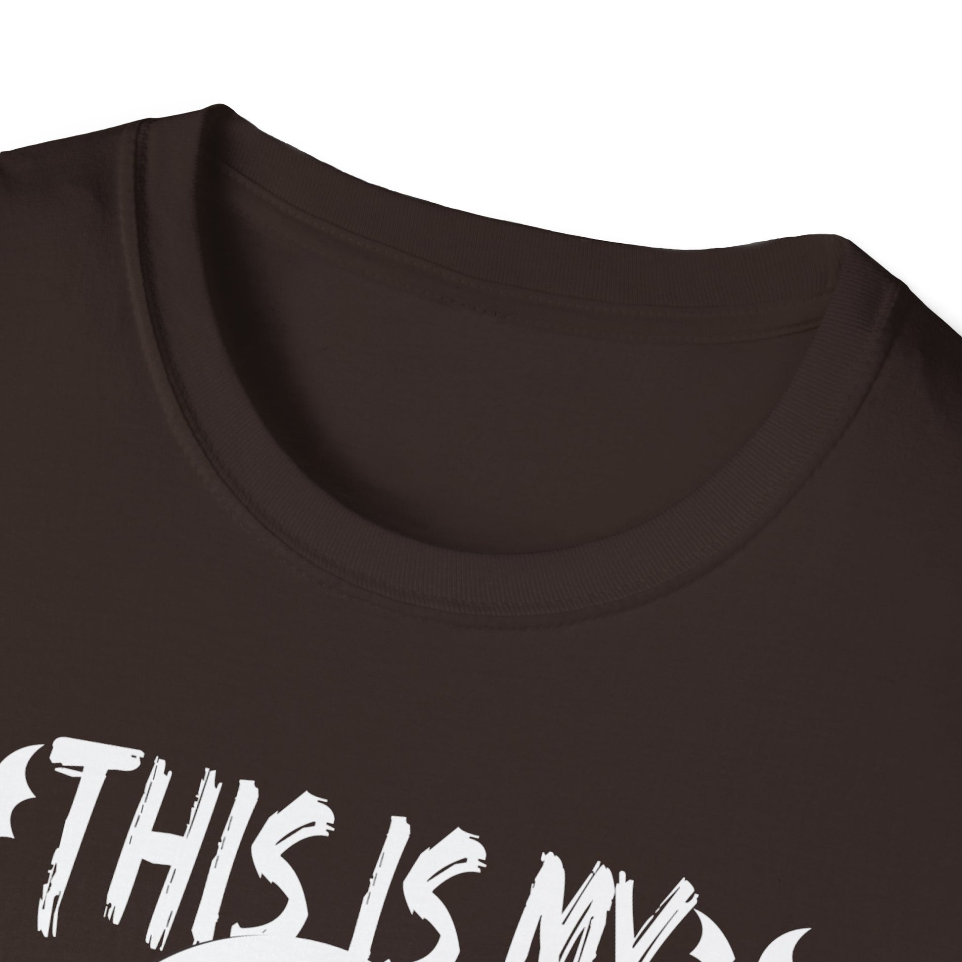 Halloween T-Shirt — "This Is My Halloween Shirt" Ghost Tee
