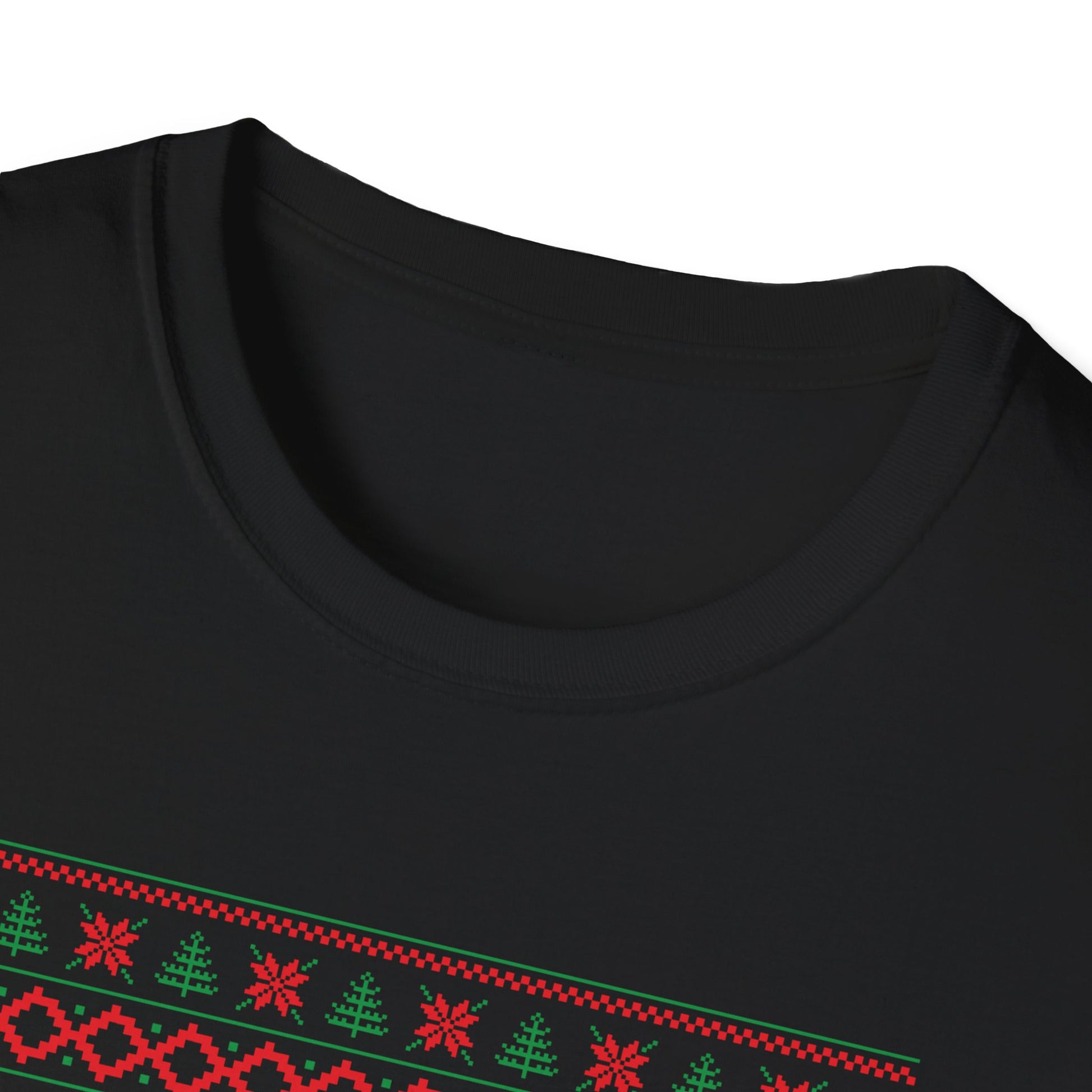 Feel the Joy Christmas T-Shirt — Holiday Ugly Sweater Style Tee