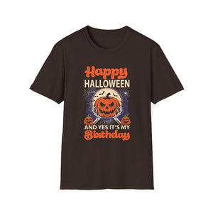 Halloween Birthday T-Shirt — 
