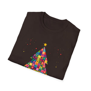 Autism Christmas Tree Autism Christmas Unisex T-Shirt