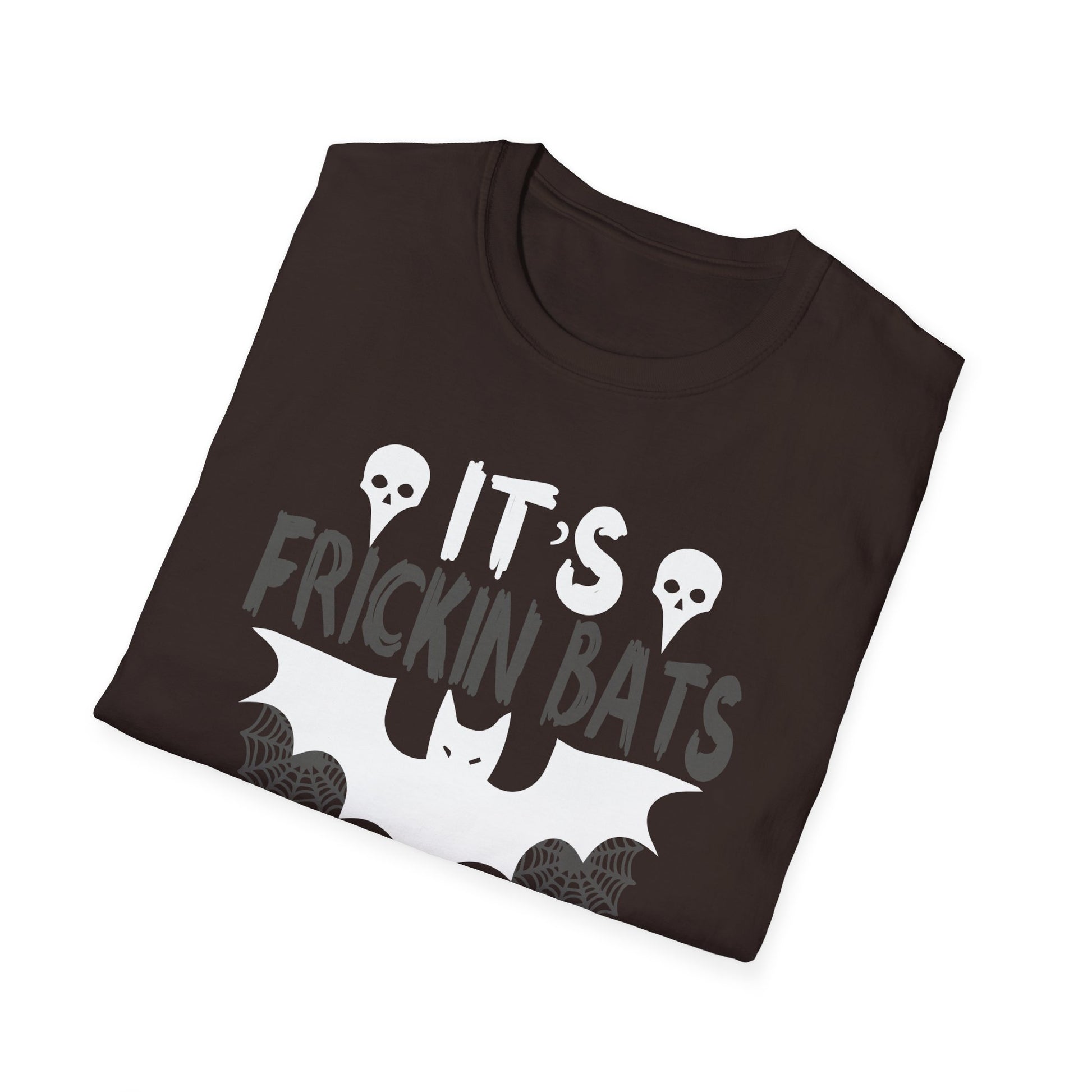 Halloween Bat Tee — "It's Frickin Bats I Love Halloween" Graphic T-Shirt