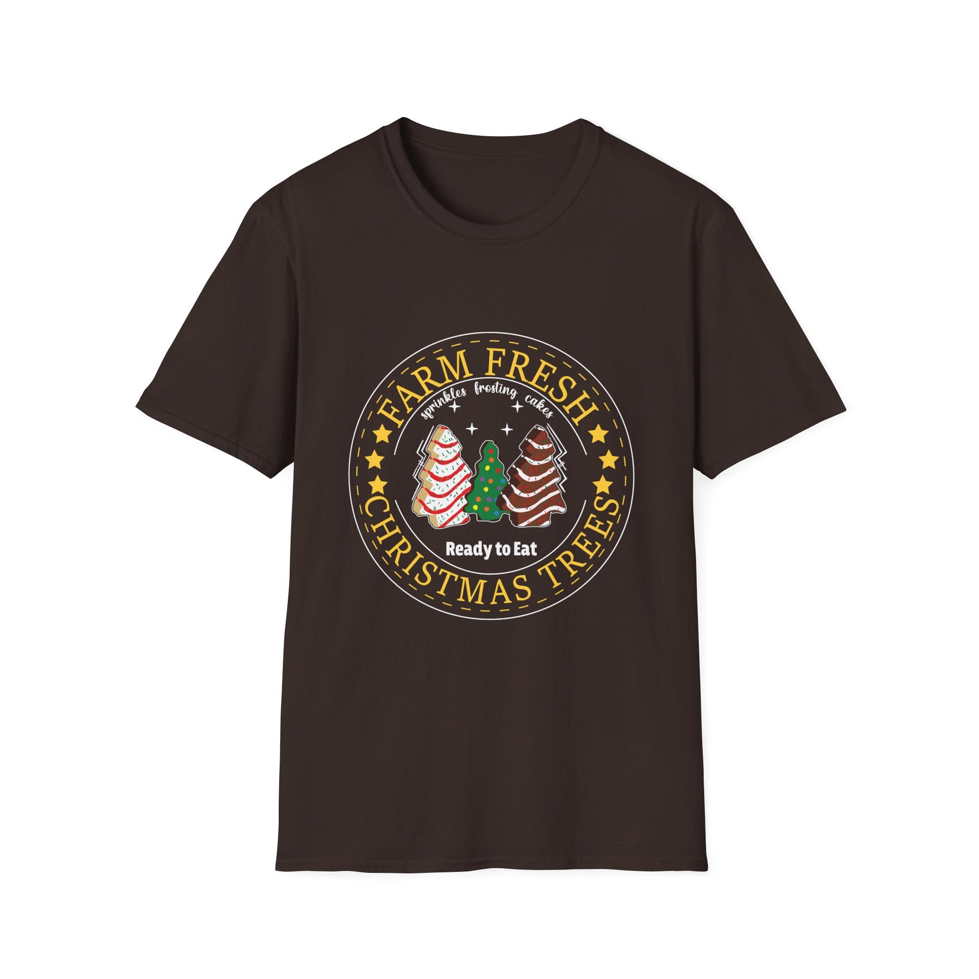 Christmas Tree Farm T-Shirt — "Farm Fresh Christmas Trees" Holiday Tee