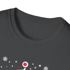 Nurse Christmas T-Shirt — Festive Holiday Tree & Medical Icons Tee