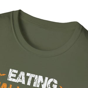 Halloween Candy Pumpkin T-Shirt — 'Eating Halloween Candy for 2' Maternity Tee
