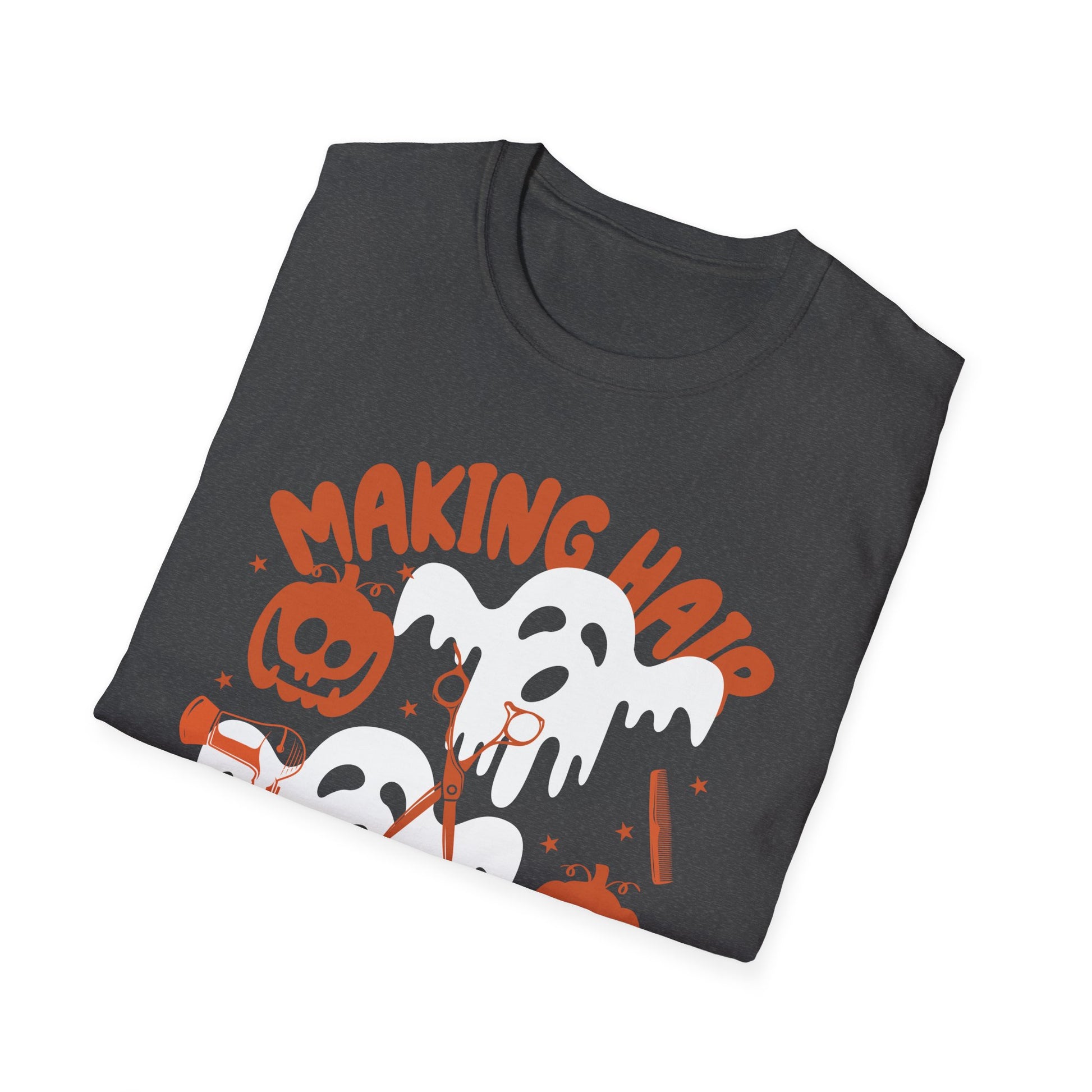 Making Hair Bootiful Tee — Cute Halloween Ghosts & Pumpkins T-Shirt