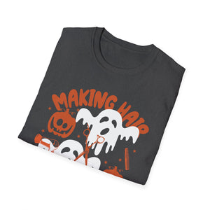 Making Hair Bootiful Tee — Cute Halloween Ghosts & Pumpkins T-Shirt