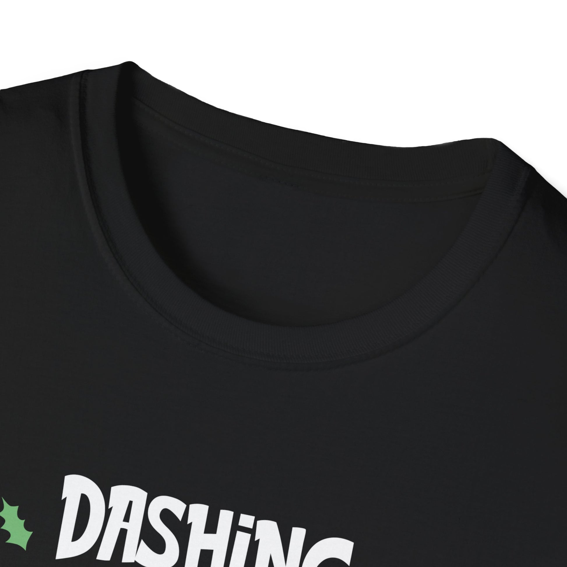 Christmas Cat Dashing Through The No Coffee Grumpy Christmas Unisex T-Shirt