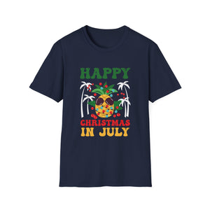 Christmas In July Happy Christmas In July Unisex T-Shirt