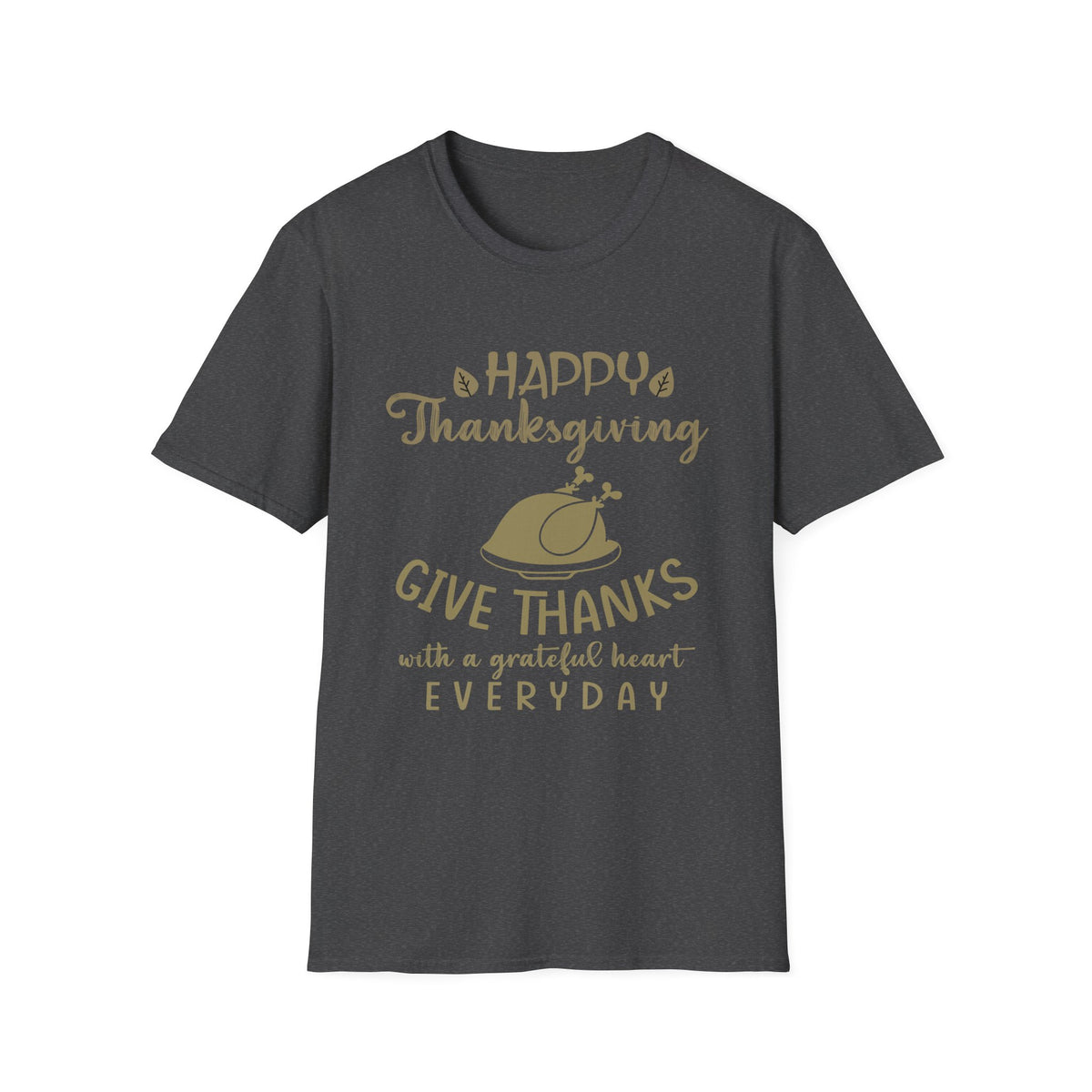Happy Thanksgiving Retro Vintage T-Shirt-productor-mockup