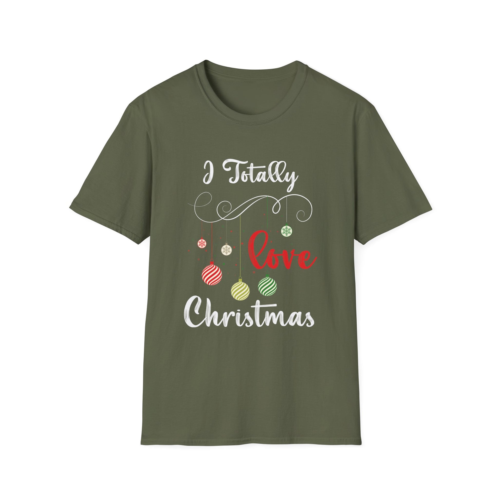 Christmas Ornament Love - I Totally Love Christmas Unisex T-Shirt