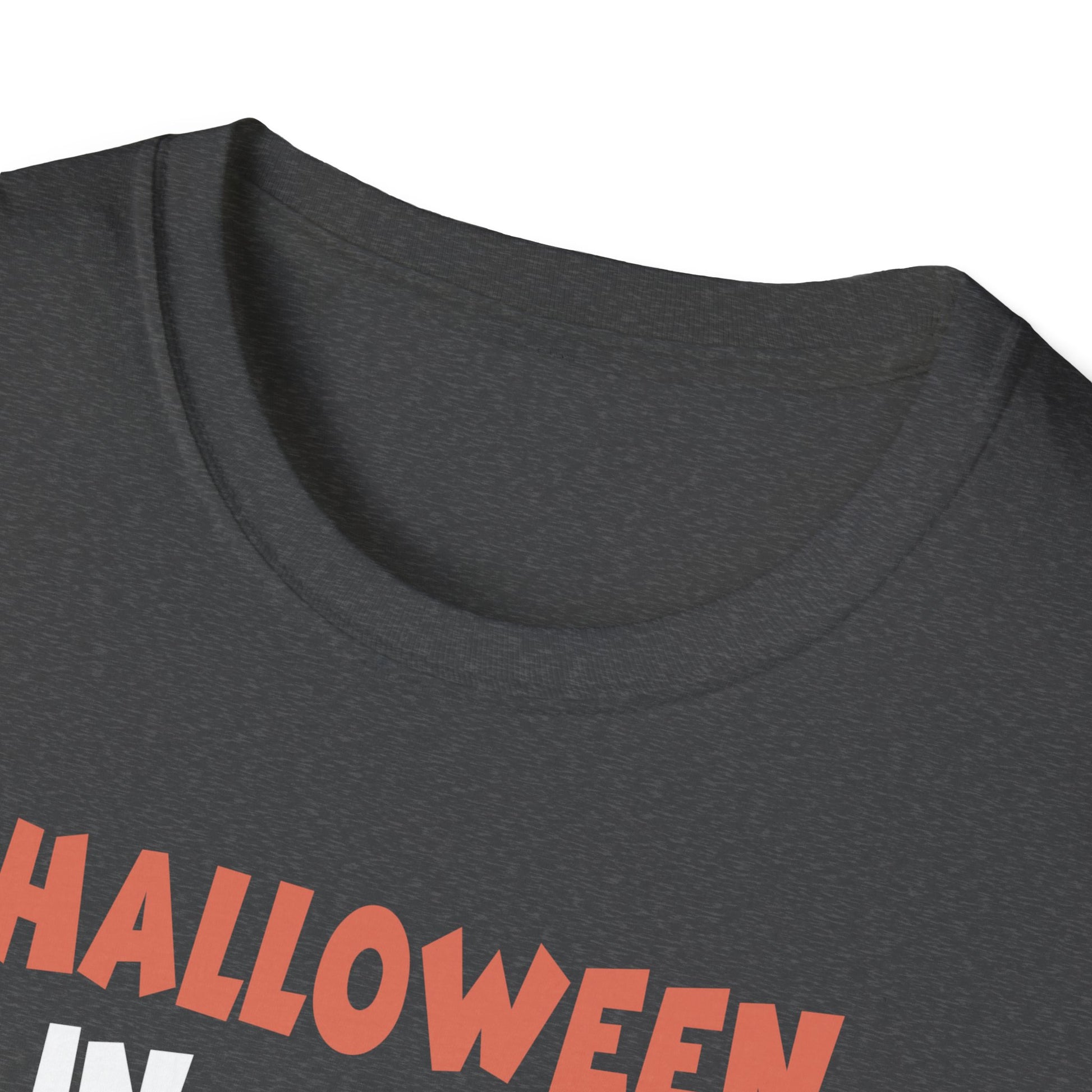Halloween In The Classroom Teacher Coffee Halloween Costume T-Shirt Unisex Softstyle T-Shirt