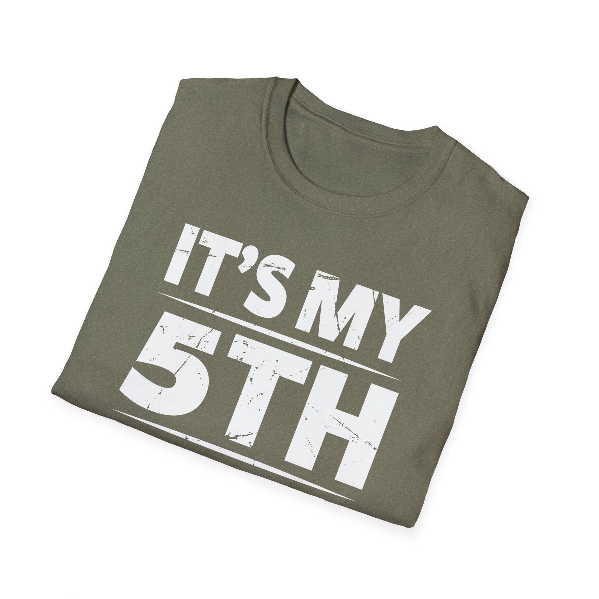 It's My 5th Birthday Bro Fifth Birthday Party For Boys Girls Unisex T-Shirt